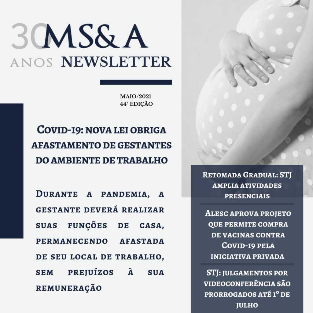 Covid-19: nova lei obriga afastamento de gestantes do ambiente de ...